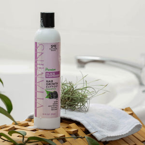 Premium Sulfate Free Hair Growth Support Shampoo - Black Raspberry