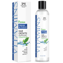 Load image into Gallery viewer, Premium Sulfate-Free Hair Growth Support Conditioner - Fresh &amp; Clean