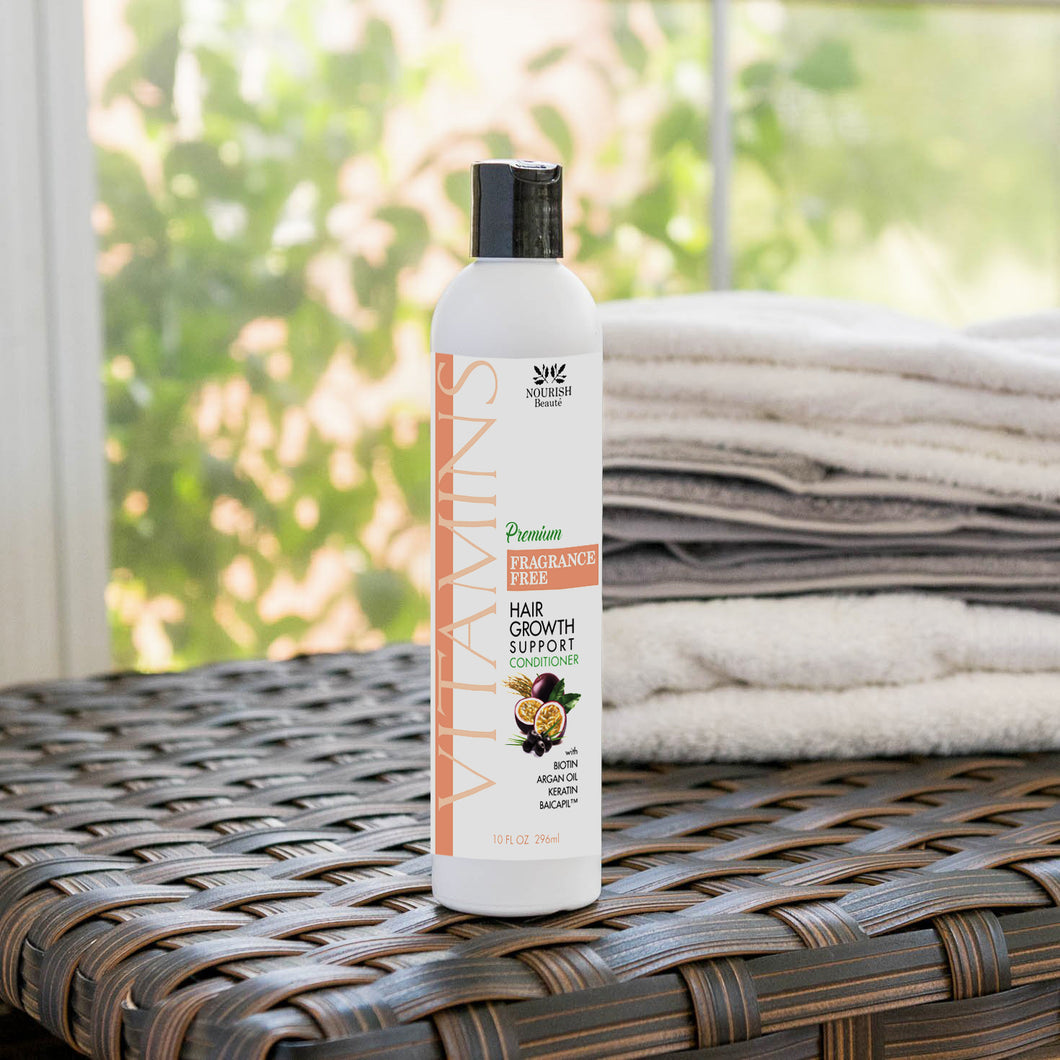 Premium Sulfate Free Hair Growth Support Conditioner - Fragrance Free