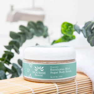 Organic Eucalyptus Mint Sugar Body Scrub